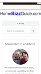 Mobile Screenshot of homebizzguide.com